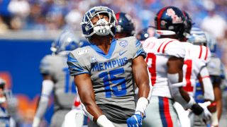 Steelers Could Draft Versatile Ball Hawk In The Late Rounds Of 2023 NFL Draft (Quindell Johnson). Photo by Joe Rondone/The Commercial Appeal